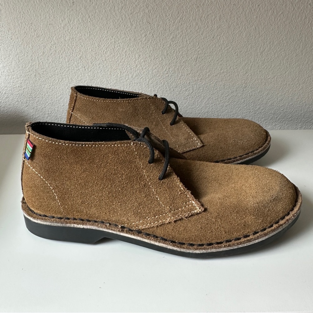 Veldskoen Heritage Brown Lace Up Chukka Shoes Men's 6.5 US Women's 8.5 US